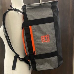 Orange and Gray Versatile Duffle Bag/Backpack - Avalanche brand.